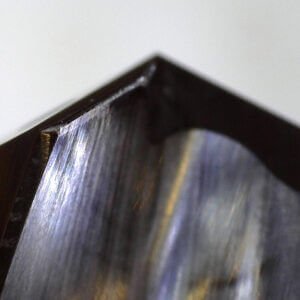 Diagnostic usure: 03-foret-carbure-deformation-plastique